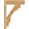 Ekena Millwork Merced Block Rough Sawn Outlooker, Western Red Cedar, 6"W x 20"D x 28"H OUT06X20X28MRC05RWR - alternate 4